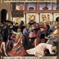 Fra Angelico. Panneau de la jeunesse du Christ, le massacre des Innocents (1451-52)