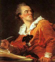 Fragonard. Inspiration, Autoportrait, 1769