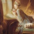 Fragonard. La Lettre d'Amour, 1770