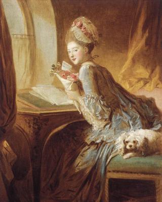 Fragonard. La Lettre d'Amour, 1770