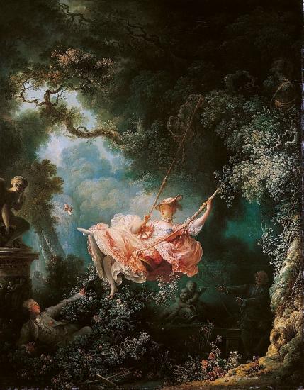 Fragonard. Les Hasards heureux de l'Escarpolette, 1767