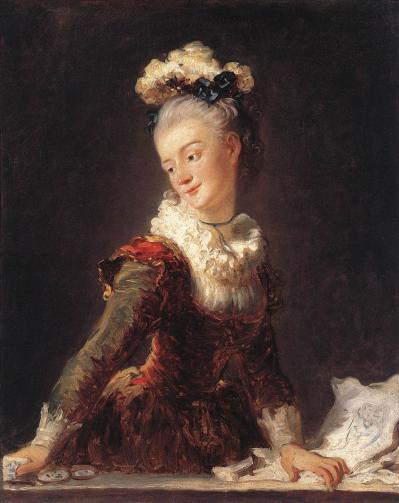 Fragonard. Marie-Madeleine Guimard (1769)