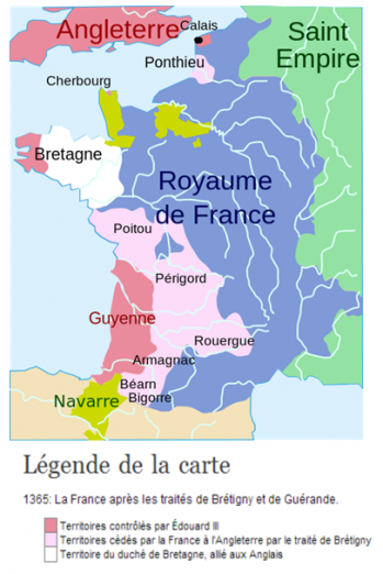 La France en 1365