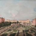 Francesco Guardi. Le jardin du palais Contarini dal Zaffo (1775-80)