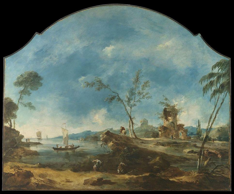 Ca s'est passé en octobre ! Francesco-guardi-paysage-fantastique-1765