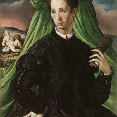 Francesco Salviati. Portrait d’un gentilhomme florentin (1546-48