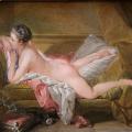 François Boucher. L’Odalisque blonde ou Jeune fille allongée (1752)