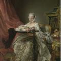 François-Hubert Drouais. Madame de Pompadour à son métier à broder (1763-64)