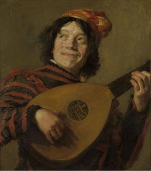 Frans Hals. Le joueur de luth, Rijksmuseum (1623-24)