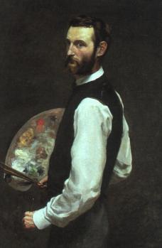 Frédéric Bazille. Autoportrait (1865-66)