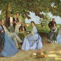 Frédéric Bazille. Réunion de famille (1867)