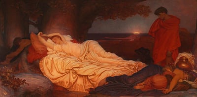 Frederic Leighton. Cimon et Iphigénie (1884)