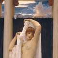 Frederic Leighton. Le bain de Psyché (1890)
