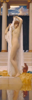 Frederic Leighton. Le bain de Psyché (1890)