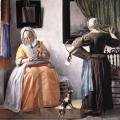 Gabriel Metsu. Femme lisant une lettre (1662-65)