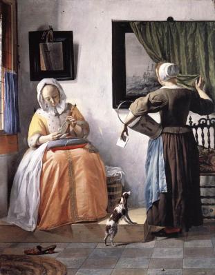 Gabriel Metsu. Femme lisant une lettre (1662-65)