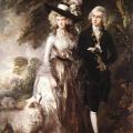 Gainsborough. Mr and Mrs William Hallett, 1785