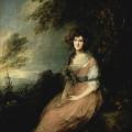 Gainsborough. Mrs Richard Brinsley Sheridan, 1785-86
