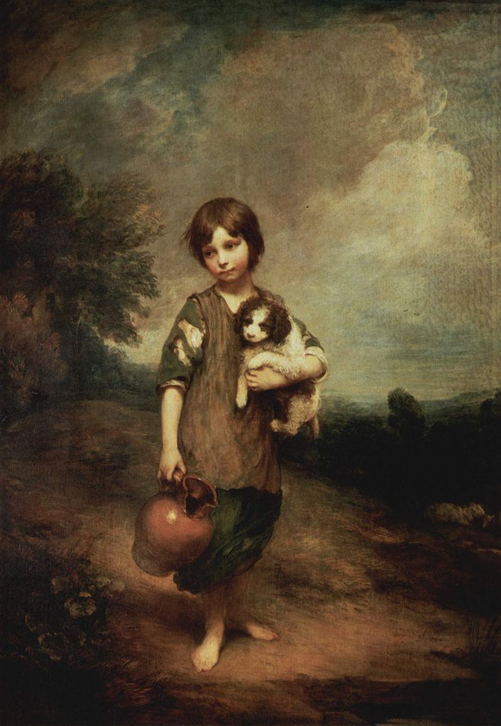 Agenda artistique du mois d'août ! Gainsborough-villageoise-avec-chien-et-cruche-1785