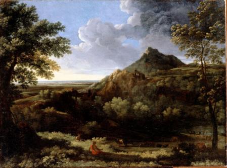 Gaspard Dughet. Paysage dans la campagne romaine (après 1670)