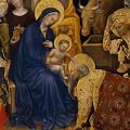 Gentile da Fabriano. L’Adoration des Mages, détail (1423)