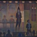 Georges Seurat. La parade de cirque (1887-88)
