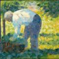 Georges Seurat. Le jardinier (1882-83)