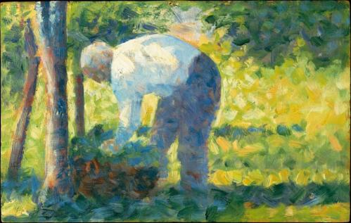 Georges Seurat. Le jardinier (1882-83)