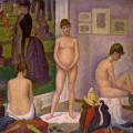 Georges Seurat. Les poseuses (1886-88)