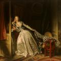 Jean-Honoré Fragonard et Marguerite Gérard. Le baiser à la dérobée (1787)