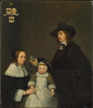Gérard Terborch. La famille Van Moerkerken (1653-54)
