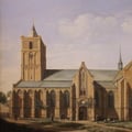 Gerrit Berckheyde. L’église de Noordwijk (1660-98)
