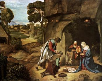 Giorgione. Adoration des bergers (1505-10)