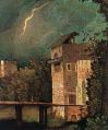 Giorgione. La tempête, détail 1 (v. 1505)