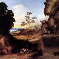 Giorgione. Le coucher de soleil (1506-10)