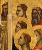 Giotto. Vierge d’Ognissanti, détail