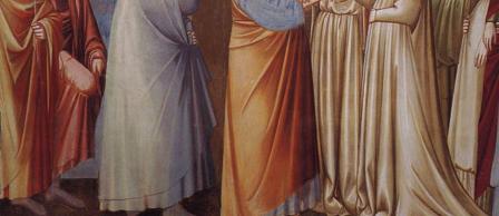 Giotto. Le mariage de la Vierge, détail (1304-06)