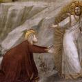Giotto. Noli me tangere, détail (v. 1320)