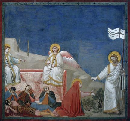Giotto. Noli me tangere (1304-06)