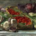 Giovanni Segantini. Nature morte aux légumes (1886)