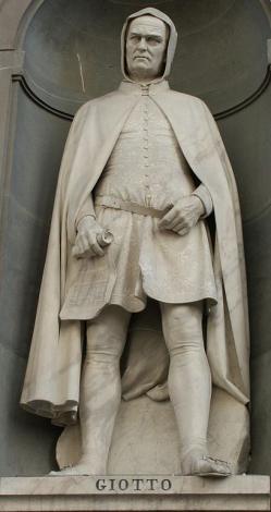 Giovanni Duprè. Statue de Giotto (1845)