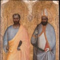 Giusto de Menabuoi. Saint Paul et saint Augustin (1363)