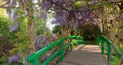 Giverny aujourd'hui. La passerelle