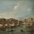 Francesco Guardi. Grand Canal avec le pont du Rialto, v. 1780