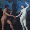 Guido Reni. Adam et Ève au paradis (v. 1620)