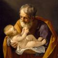 Guido Reni. Saint Joseph et l’Enfant Jésus (1640)