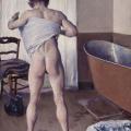 Gustave Caillebotte. Homme sortant du bain (1884)