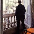 Gustave Caillebotte. Jeune homme à la fenêtre (1875)