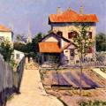 Gustave Caillebotte. La maison de l’artiste au Petit Gennevilliers (1883)