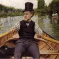 Gustave Caillebotte. La partie de bateau (1877-78)